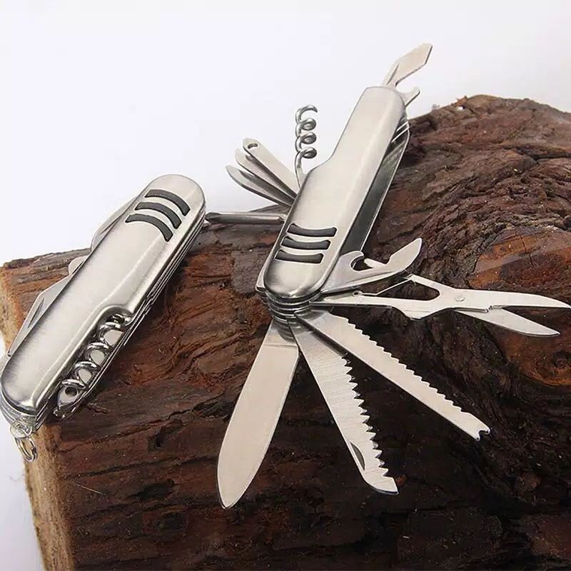 pisau pendaki/pisau gunung/pisau outdoor/Pisau lipat army knife 11 tools