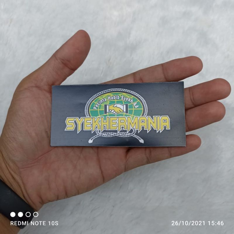 

Stiker Syekhermania Fans Habib Syekh bin Abdul Qadir Assegaf Pengasuh Jamiyah Ahbabul Musthofa