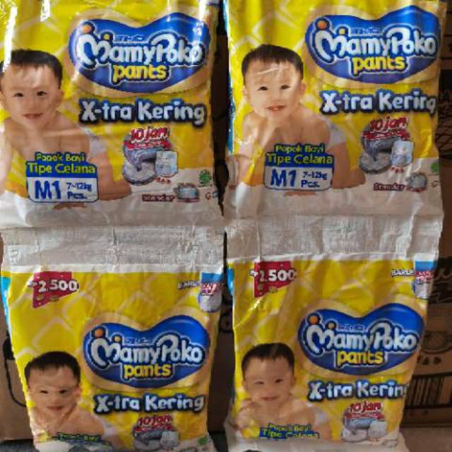 MAMYPOKO extra kering uk M L  XL dan XXL