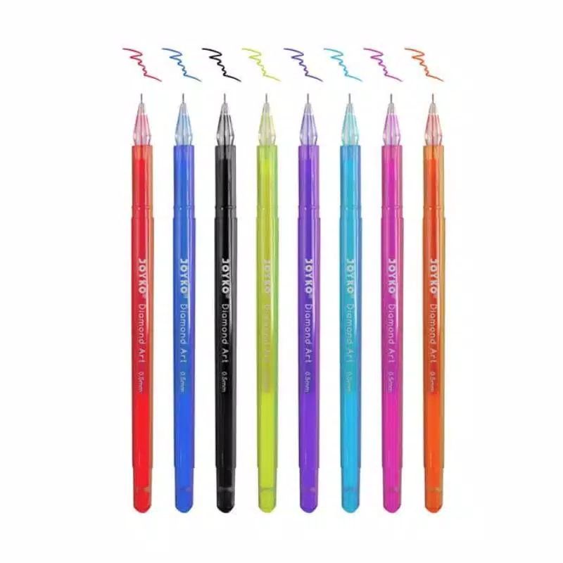 

bulpen warna warni joyko, color gel pen