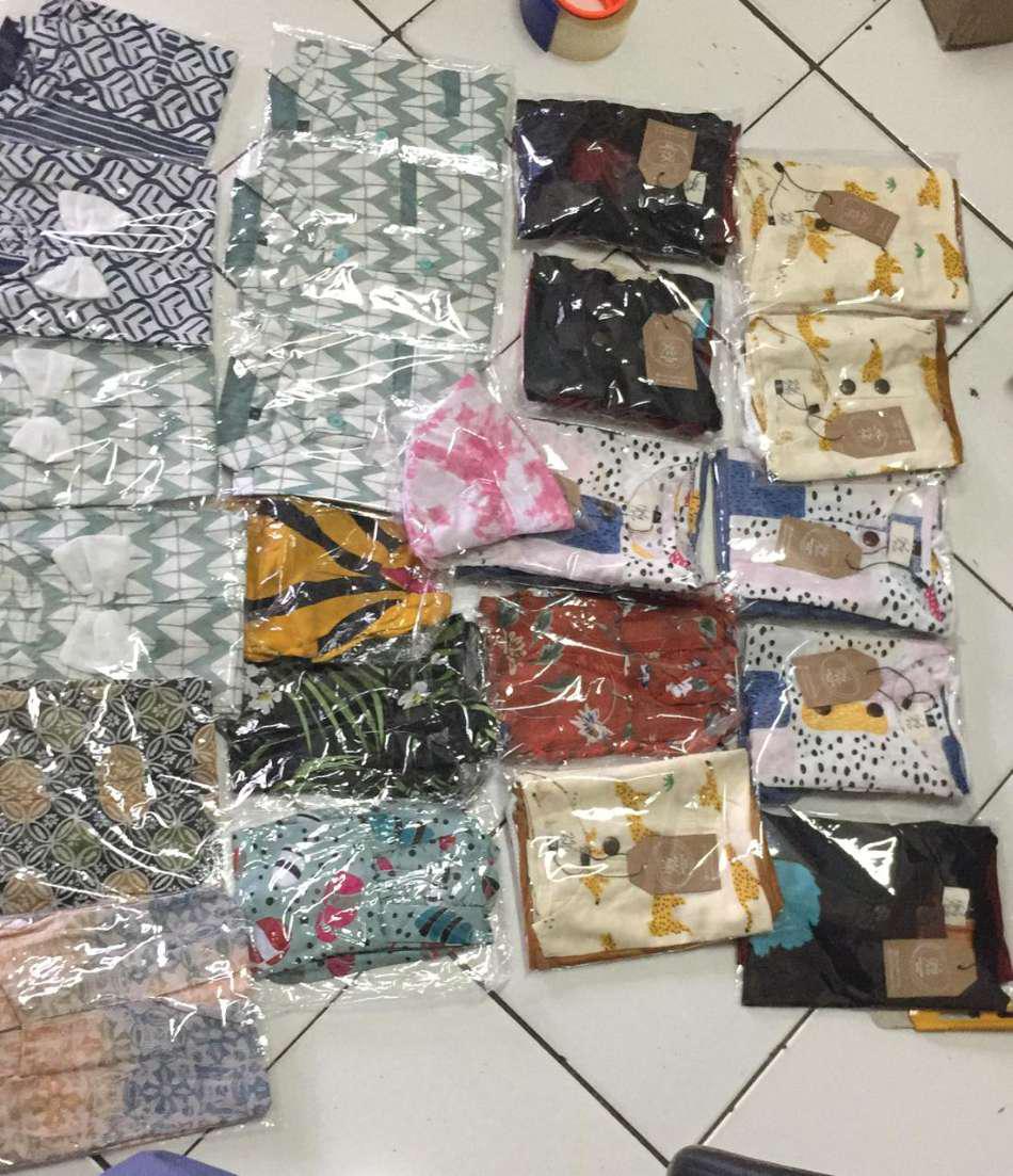 Batik Anak Warna Mint