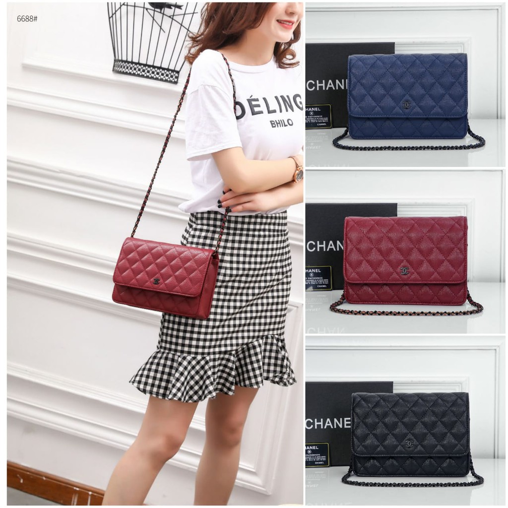 Chanel WOC Caviar Skin #6688 H