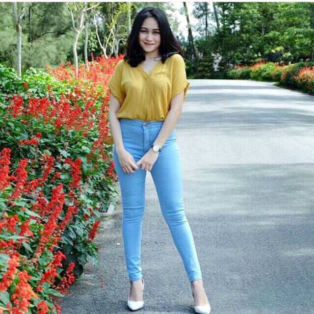 GV CELANA JEANS HIGH WAIST