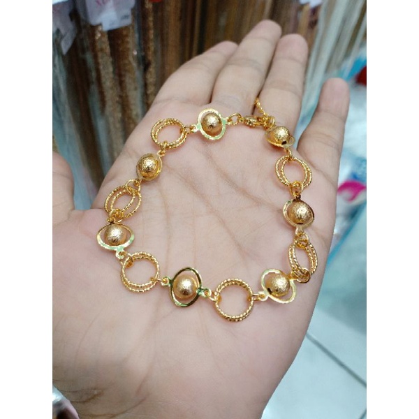 GELANG TANGAN BERLAPIS EMAS L043