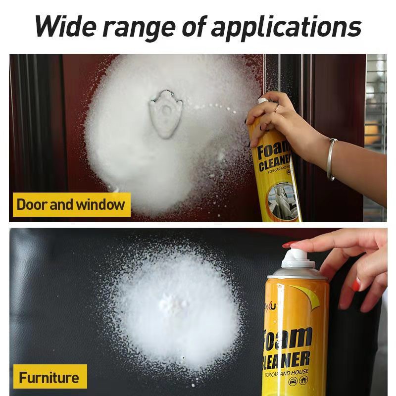 YGRETTE - Foam Cleaner Spray Multifungsi Car Interior Agent Cleaner 650 ml