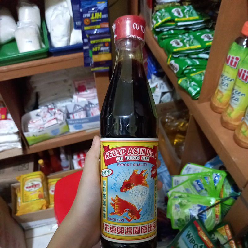 Kecap Asin IKAN MAS KOKI / CU TUNG HIN 650 ml