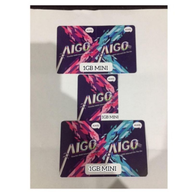 VOUCHER AXIS AIGO MINI 1,5GB Dendyyh Joki