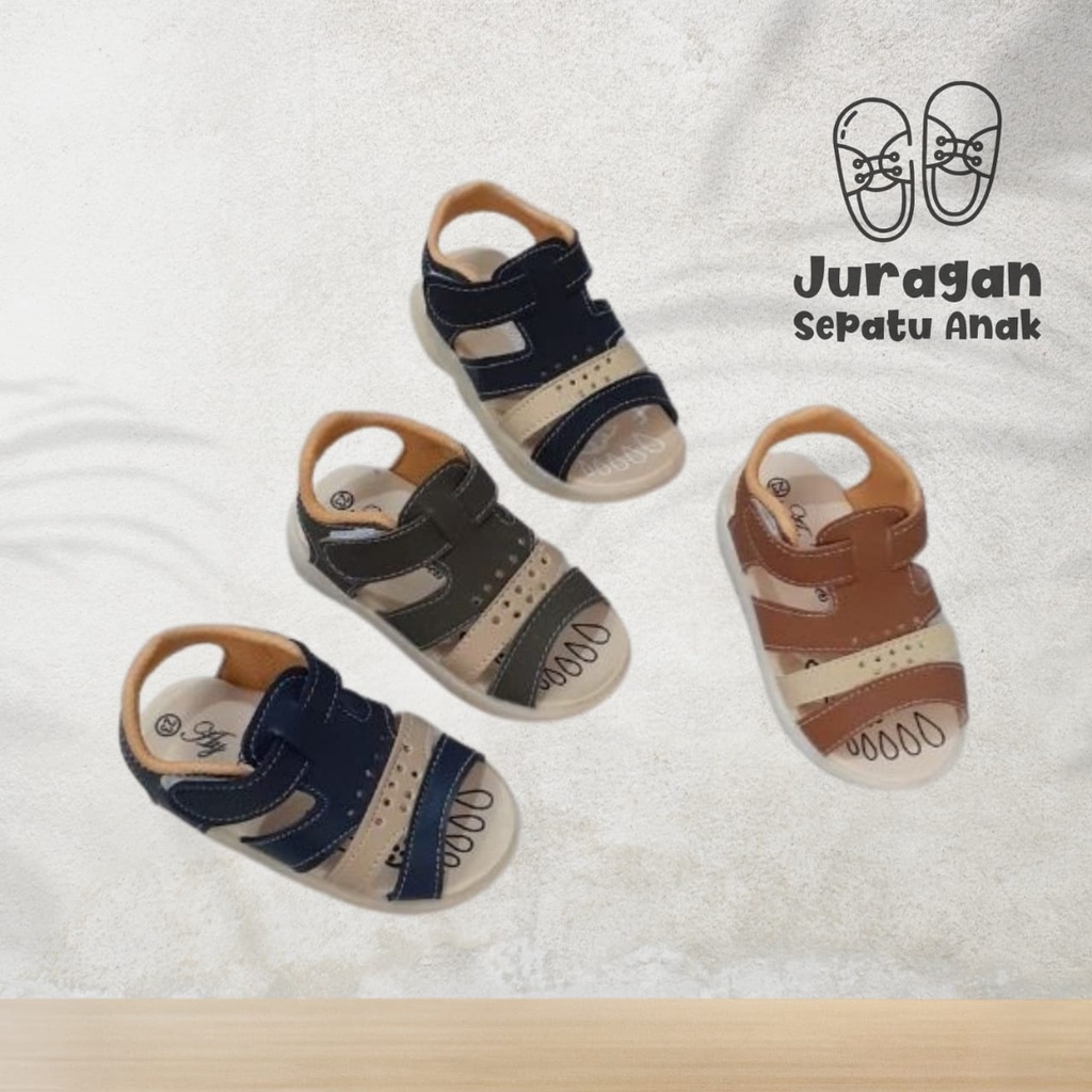 sandal anak laki laki trendy usia 1 s/d 2,5 tahun/sandal balita murah / list01/sandal anak laki laki/sandal anak lucu