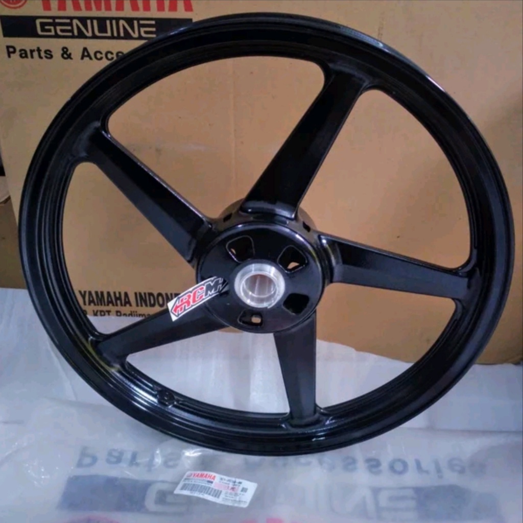 3C1-F5168-00 CAST WHEEL FRONT VELG VELEK PELEK BINTANG RODA DEPAN VIXION LAMA OLD OVI 3C11 ORI ORIGINAL YAMAHA YGP ASLI