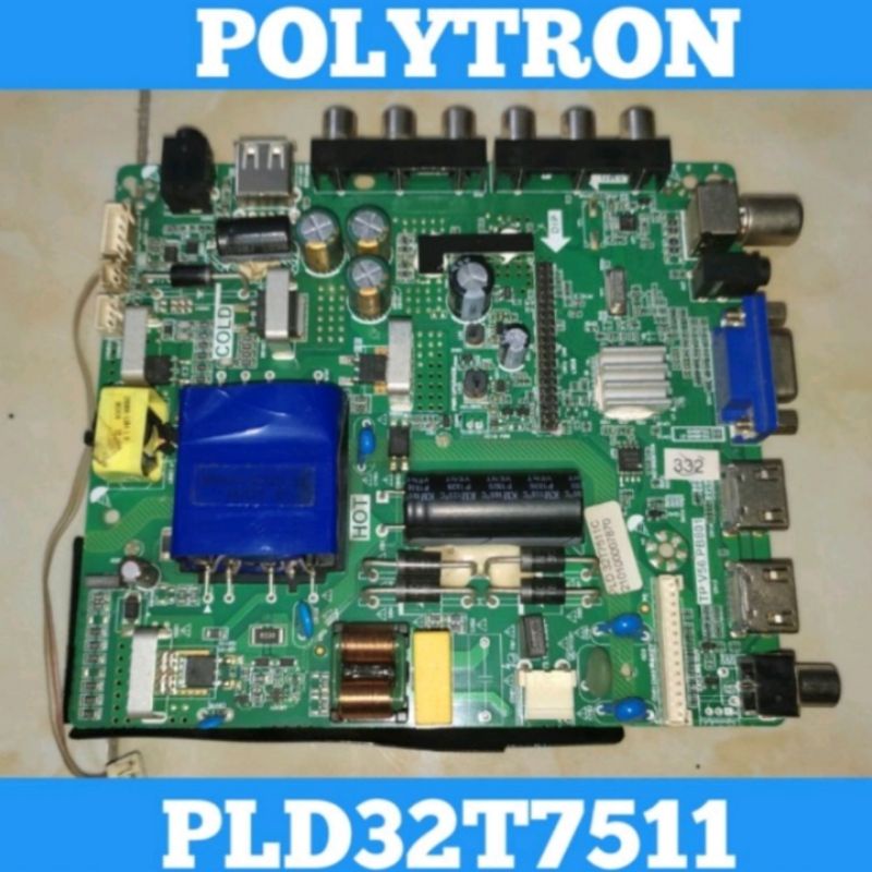 Mainboard TV LED POLYTRON PLD32T7511 C Mainboard TV POLYTRON PLD32T7511 C Mainboard POLYTRON PLD32T7