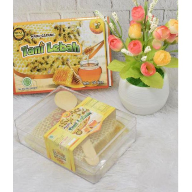 

Sarang Madu Honey Comb Madu Sarang - Tani Lebah - 250 gram