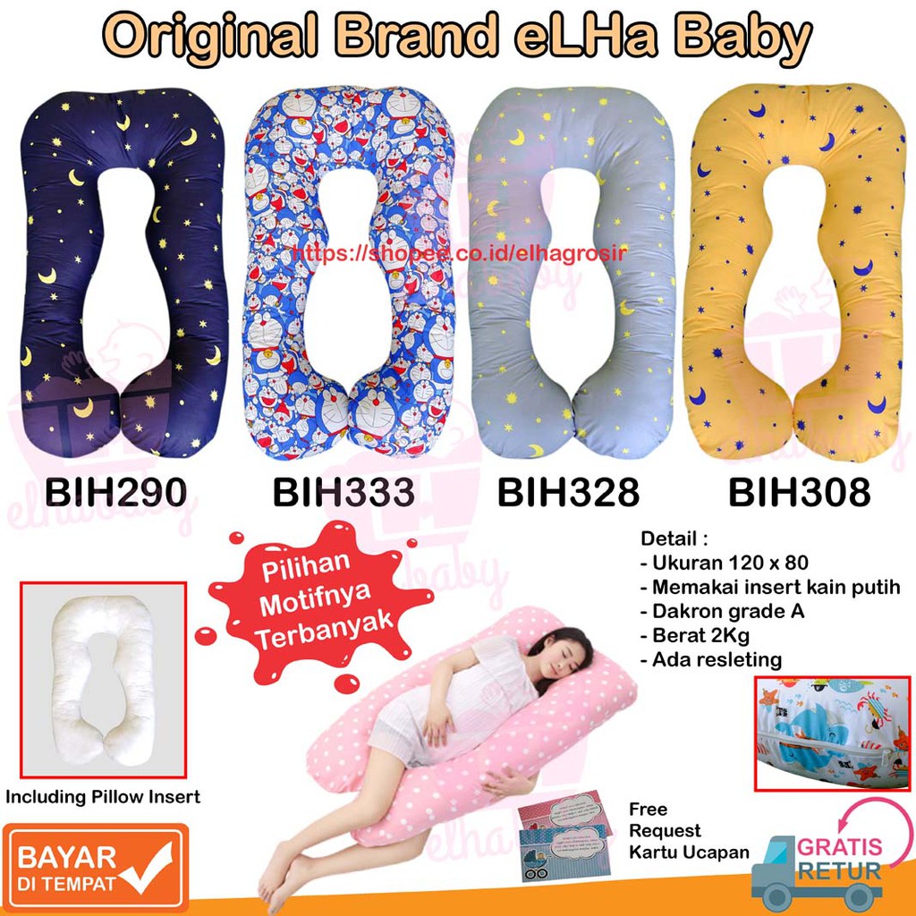 Bantal Hamil Bantal Bumil Perlengkapan Ibu Hamil Kasur Hamil Guling Hamil Karakter Lucu Terlaris Shopee Indonesia