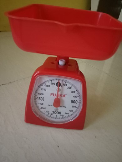 Timbangan Plastik Tepung Kue Dapur Masak Max 2kg Nagako