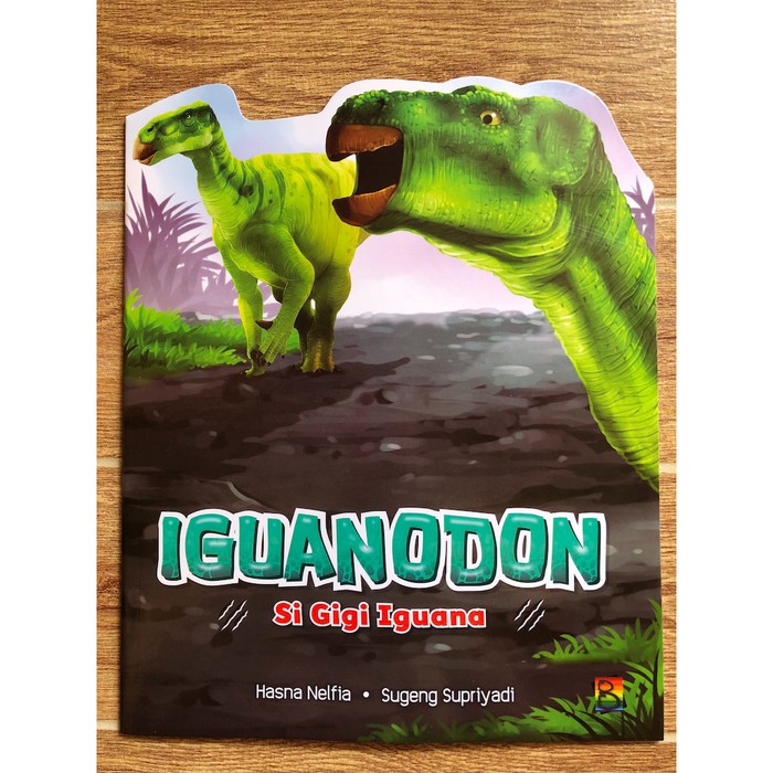 IGUANADON Si Gigi Iguana - Seri Pengenalan Dinosaurus