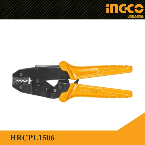 Tang Krimping (9&quot;) Ratchet Crimping Plier INGCO HRCPL1506 Press Skun