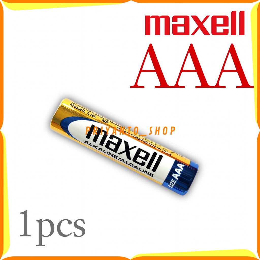 BATU BATRE BATTERY M*XELL ALKALINE A3 AAA ASLI LR03 original