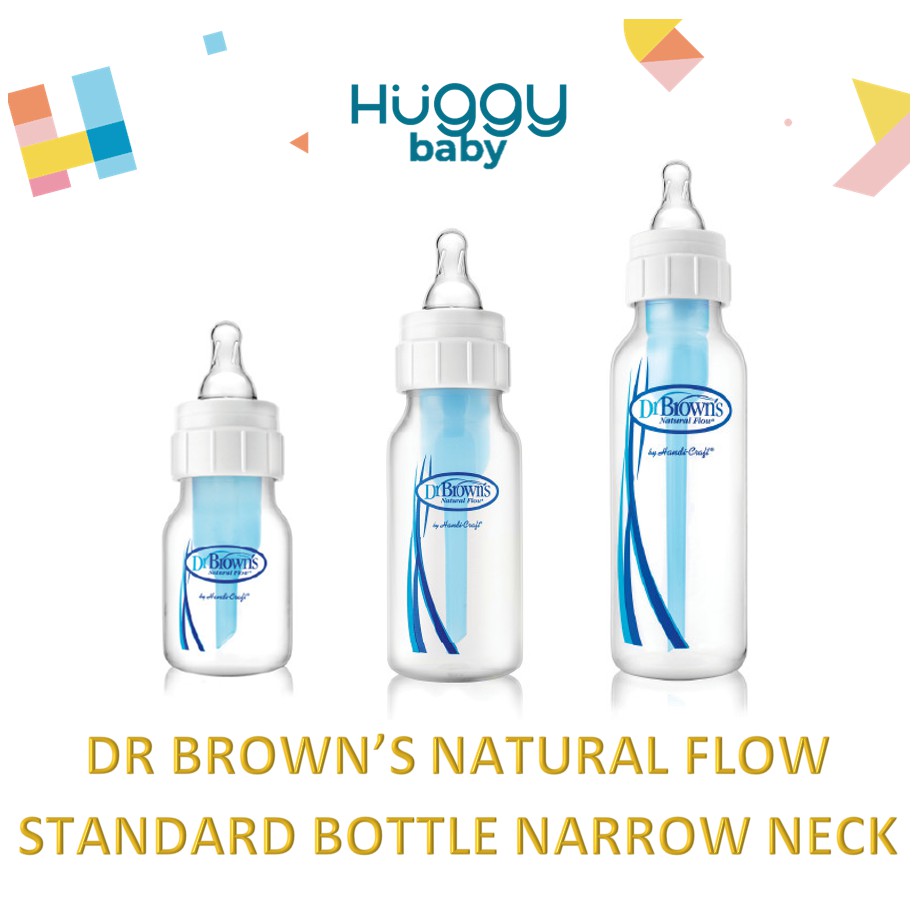 Dr Brown's PP Natural Flow STANDARD BOTTLE Botol Susu