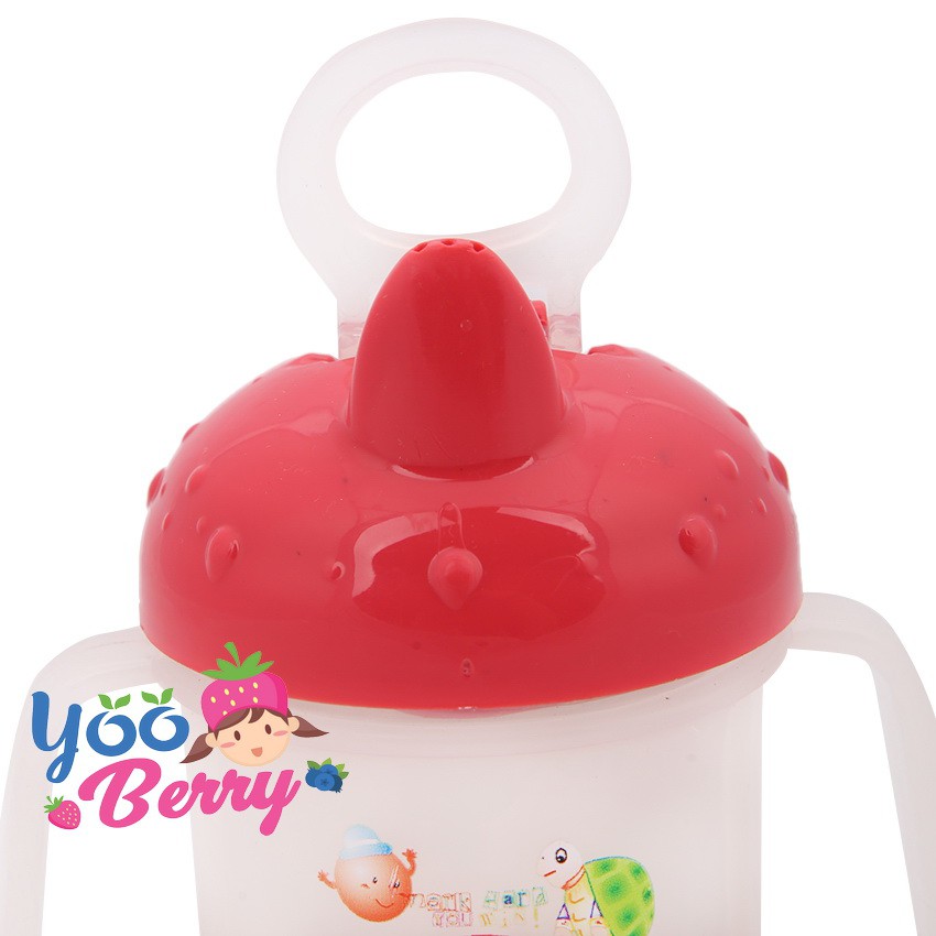 Ninio Training Spout Cup Gelas Minum Bayi Anti Tumpah Tahan Panas Berry Mart