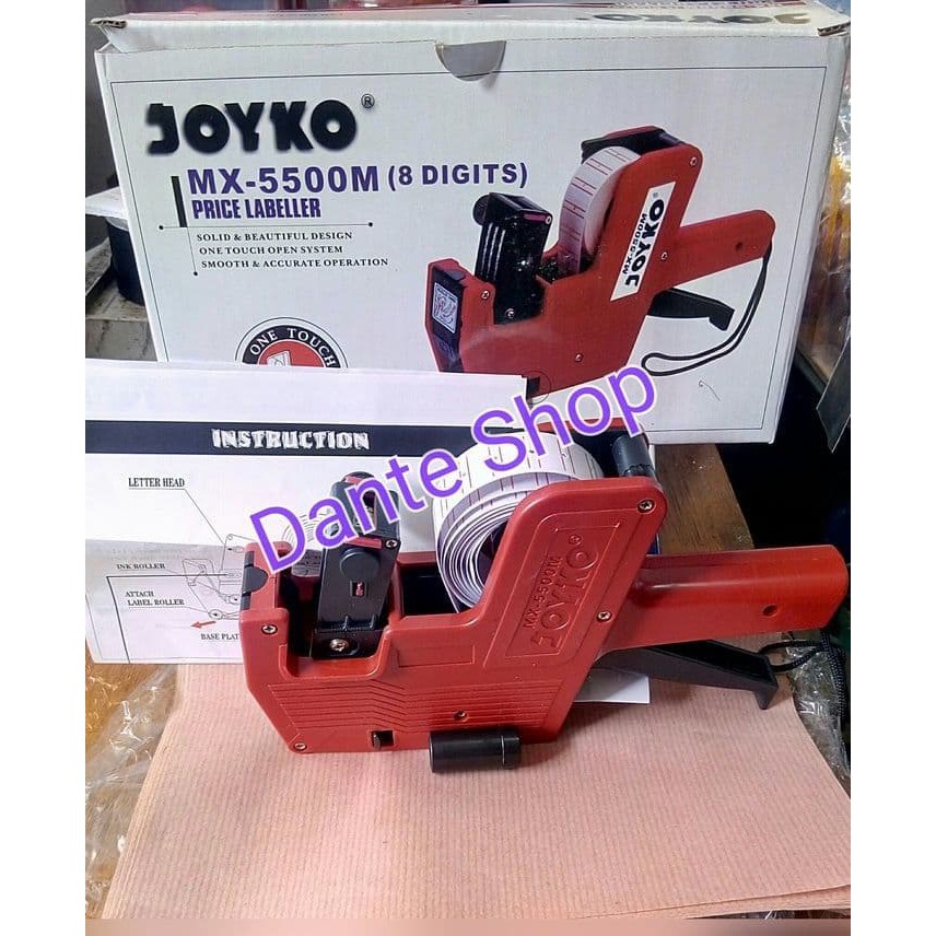 

Special Alat Lebel Harga 1 baris 8 digit Price Lebeller Joyko MX 5500 Murah