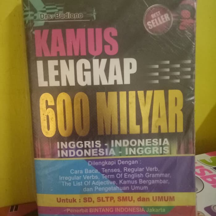 

READY StOK !!! buku kamus lengkap 600 milyar best seler