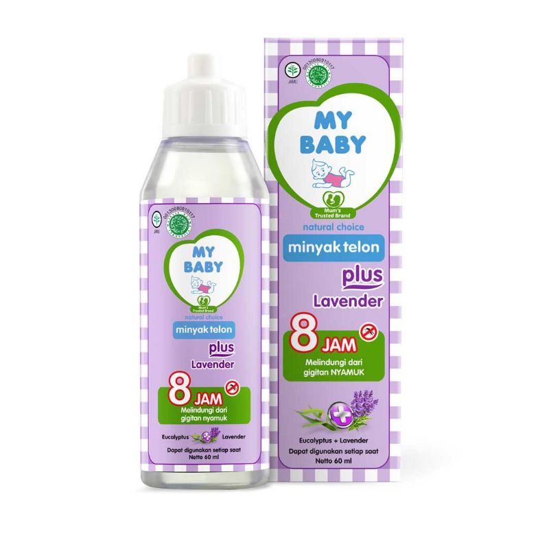 My Baby Minyak Telon Plus Lavender 8jam