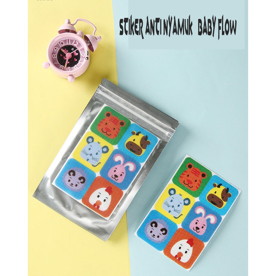 Penolak Nyamuk Kartun/Stiker Anti Nyamuk Baby Flow Mosquito Repellent Patch