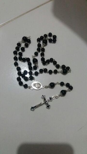 Rosario Batu Alam Black Onyx 6mm