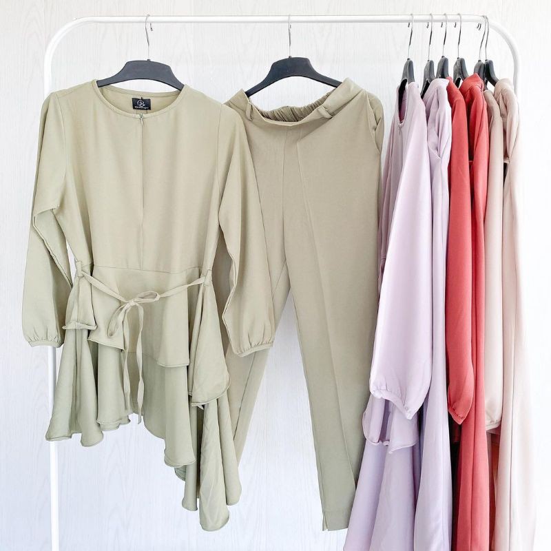 odeta set(setelan,baju muslim wanita)
