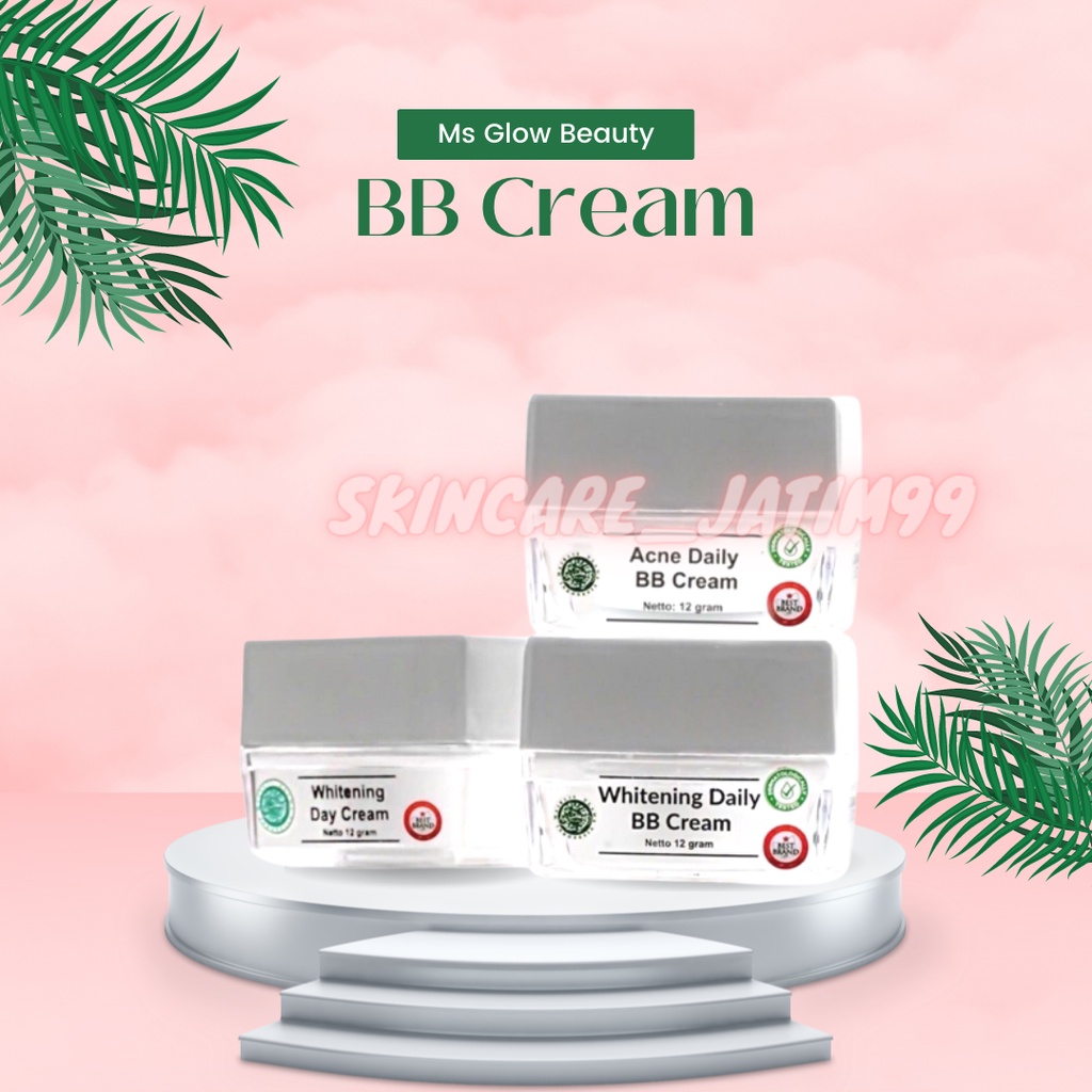 BB Cream Ms Glow/Whitening Daily Bb Cream/Ms Glow BB Cream