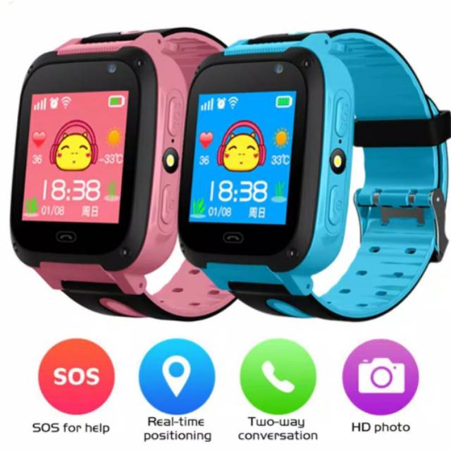 JAM TANGAN ANAK SMARTWATCH Q9 TELPON ADA CAMERA