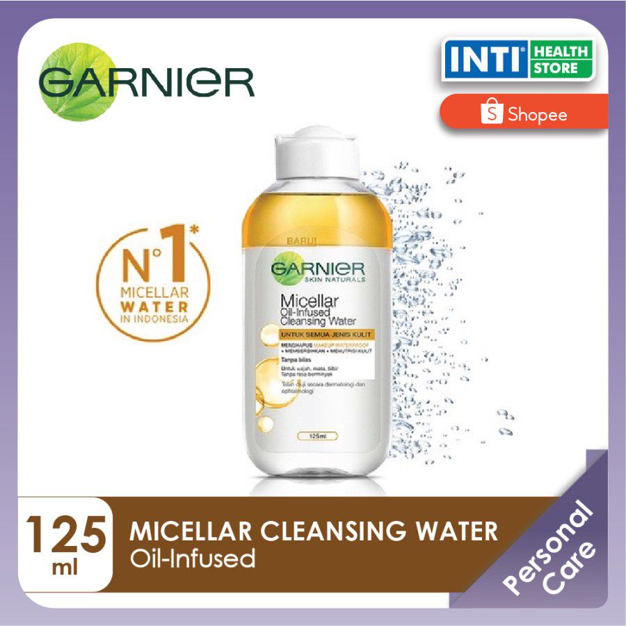 Garnier | Micellar Oil Infused Cleansing Water 125ml