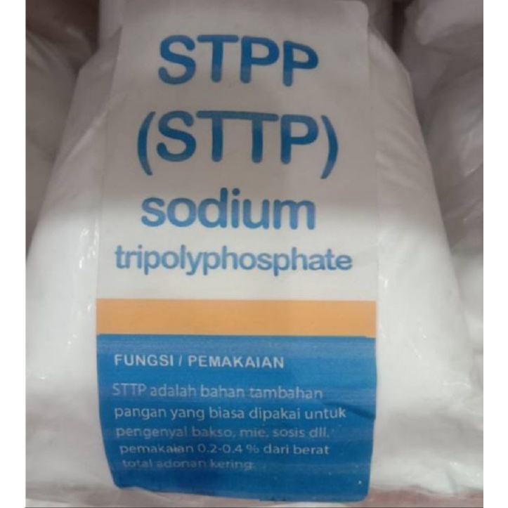 

STTP/STPP Thailand (Sodium Tripolyphospat) Pengenyal Bakso, Sosis, Nugget 250gram, 500gram