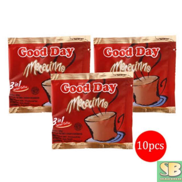 

Good day Mocacino 3 in 1 instant coffe 20 gram