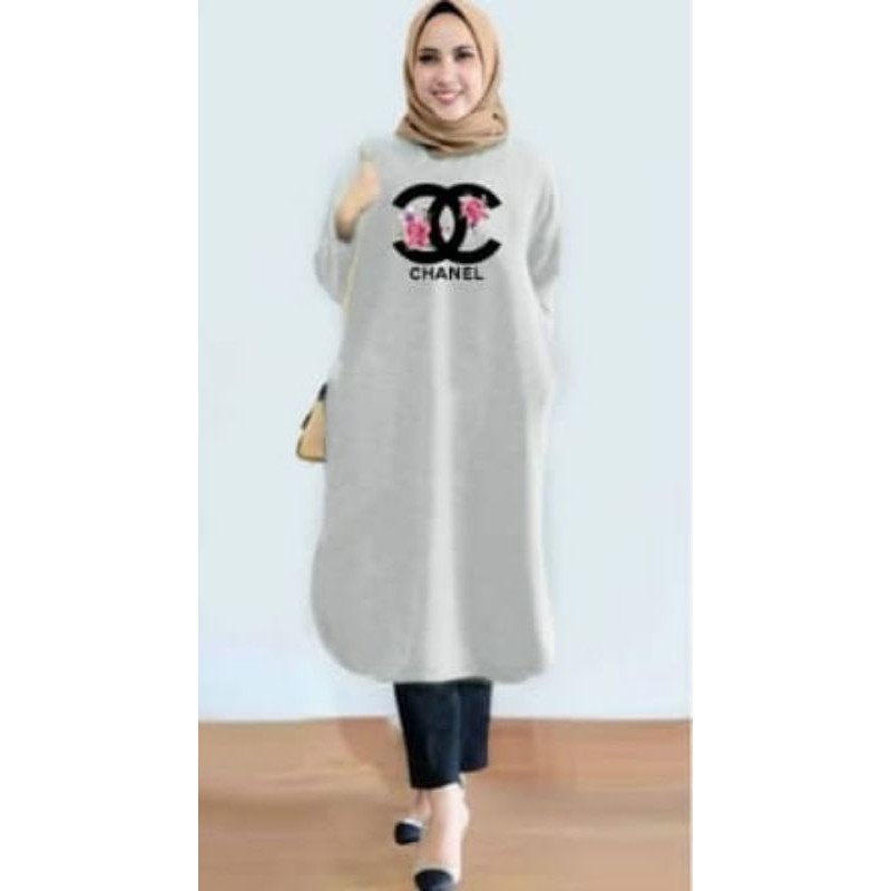 TUNIK wanita fashion/atasan wanita/ kaos wanita babyterry premium IMPORT (Ch4NLTOP)