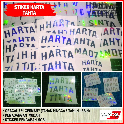 Sticker harta tahta costum hologram