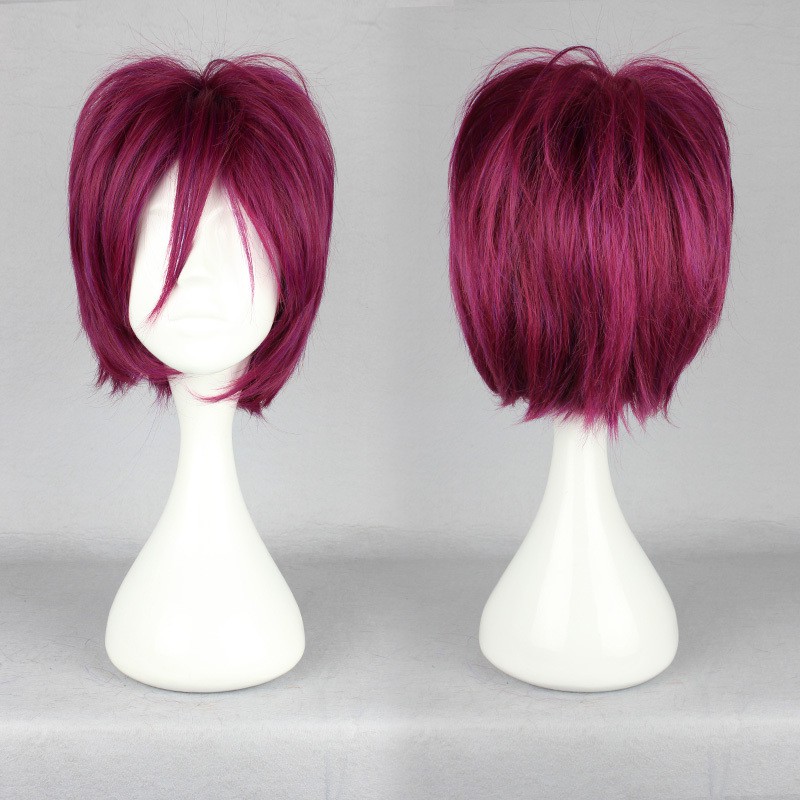 Wig MCoser Grape 30 cm 370-E - Free! - Matsuoka Rin