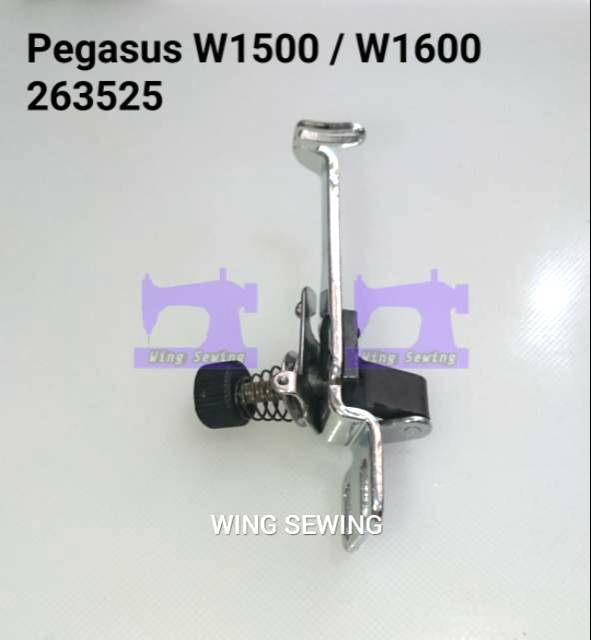 W1500 W1600 Jalur Benang Clurit Mesin Overdeck Champ Pegasus