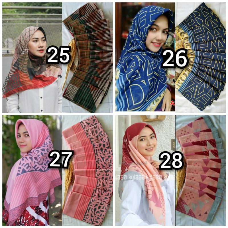 GROSIR HIJAB DEENAY KW CANTIK