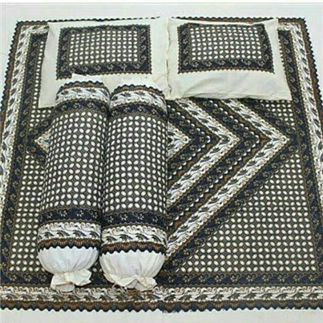 Sprei batik kawung 180X200/ Sprei batik/Sprei katun adem