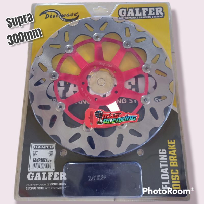 Piringan cakram untuk Supra . merk Galfer original. diameter 300mm