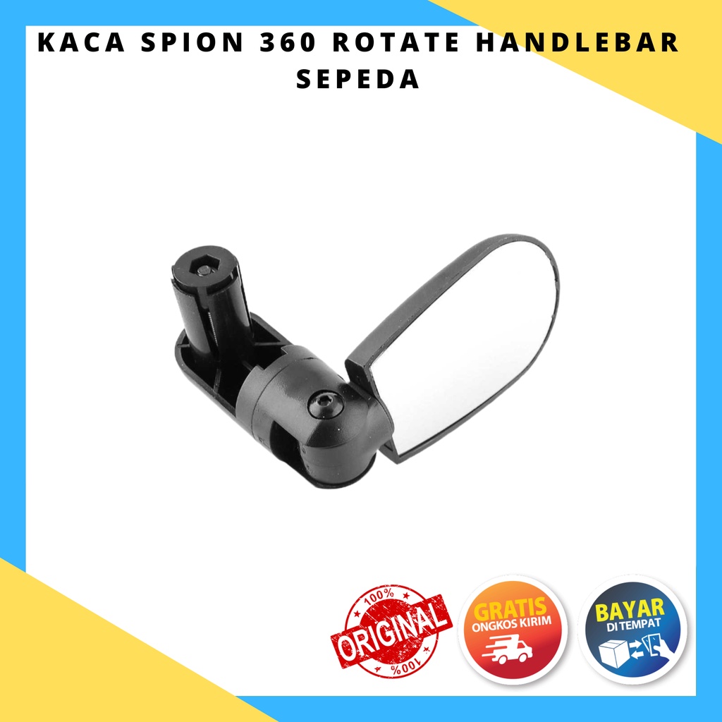 Kaca Spion 360 Rotate Handlebar Sepeda 1PCS