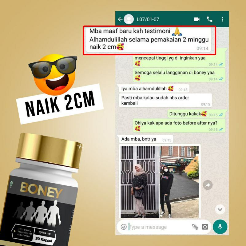 Boney Peninggi Badan