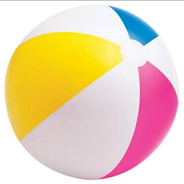 Intex 59030 - bola pantai intex 61cm - bola renang pantai - inflatable beach ball 61cm