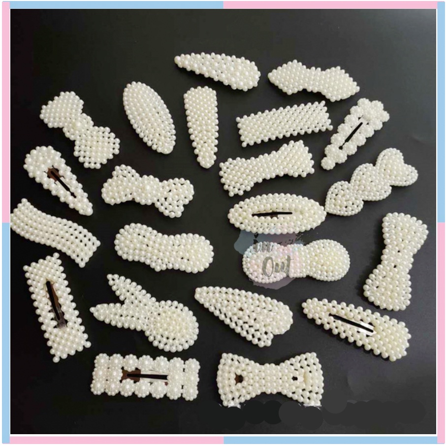 18 Varian Jepit Rambut Mutiara Korea / Hair Pin / Jepitan Rambut / Pin rambut / Pearl Hair Pin / Hair Clip ACC16