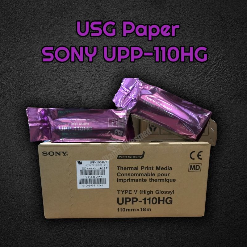 Kertas USG Sony Upp 100hg l Paper USG Sony 110hg