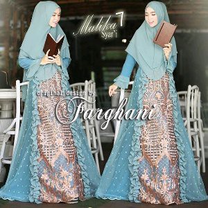 Unik Gamis Syari Malika Syari by Farghani ORIGINAL GAMIS PESTA Murah