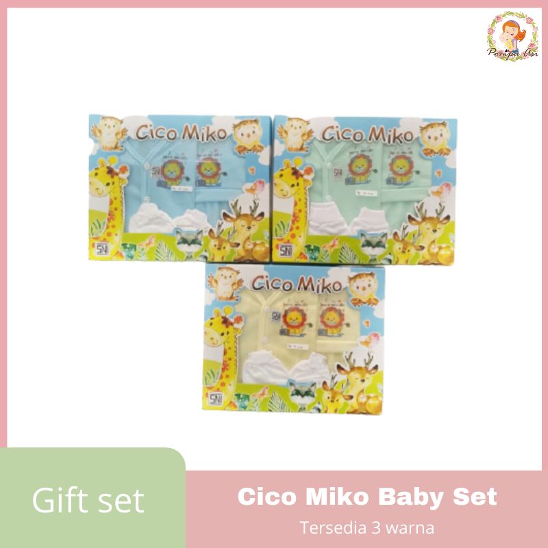 Cico Miko Baby Set / Gift Set Bayi / Kado Bayi Murah / Hadiah Bayi