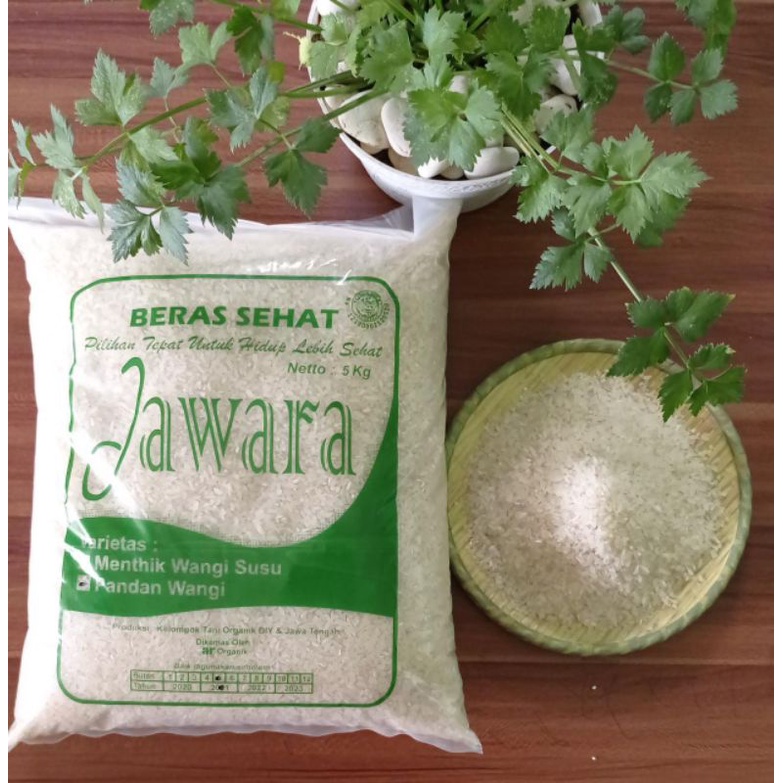 

beras organik pandan wangi 5kg