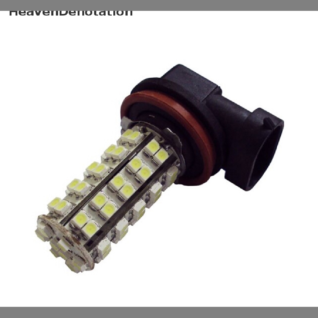 2pcs Lampu Kabut Led Hid 68 Smd H11 Warna Putih Untuk Bmw 3 E90 E92