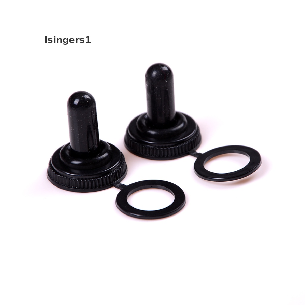 (lsingers1) 10pcs Toggle Switch Diameter 12mm Tahan Air Bahan Karet